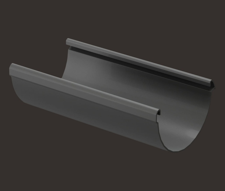 Желоб водосточный DOCKE Premium 3м, графит