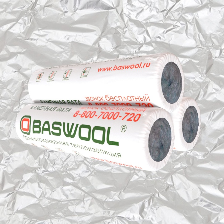 Мат прошивной BASWOOL  МП-125 2000х1200х60 мм