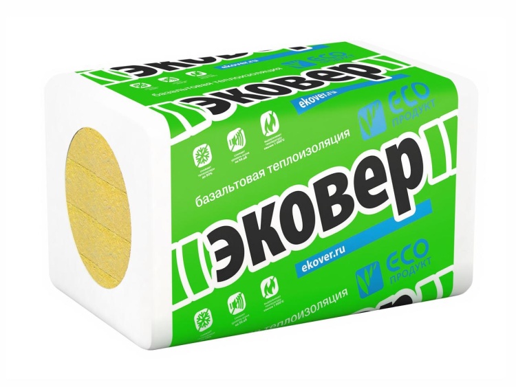 Утеплитель Эковер Стандарт 50 1000х600х100 мм, 6 шт. уп