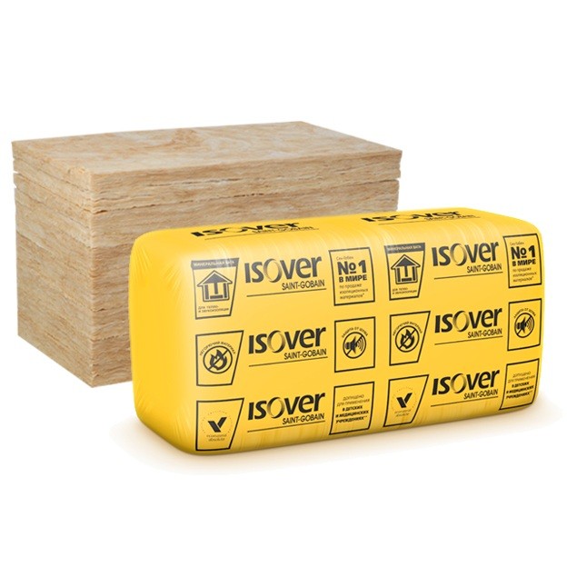 Утеплитель Изовер Звукозащита 1170х610х50 мм, 20 шт. уп